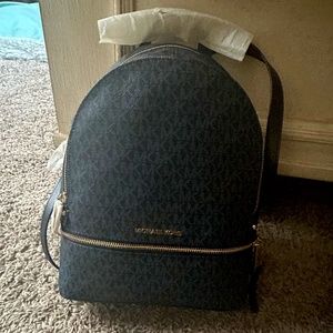 Michael Kors backpack - navy blue